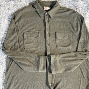 Faherty Legend Sweater Green XXL